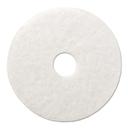 Boardwalk White Polishing Floor Pads, 16 inch Diameter -- 5 per case