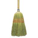 Boardwalk Natural Lacquered Wood Handle Upright Corn Fiber Broom, 56 inch -- 6 per case