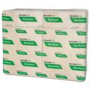 Cascades PRO Perform Natural 1 Ply Interfold Napkin, 6 1/2 x 4 1/4 inch - 376 per pack -- 16 packs per case