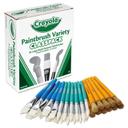 Crayola Large Variety Paint Brush Classpack Set -- 1 set