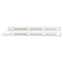 Eco-Products PLA Clear Wrapped Straw, 7.75 inch - 400 per pack -- 24 packs per case