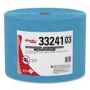 WypAll Polypropylene Blue Oil Grease and Ink Cloth, 9 3/5 X 13 2/5 inch - 717 per roll -- 1 roll per case