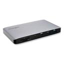 Kensington Silver/Black SD2480T Thunderbolt 3 Dual 4K Docking Station, 7.8 x 4.72 x 2.87 inch