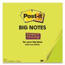 Post-it Super Sticky Natural Green 30 Sheets Big Note Pad, 11 x 11 inch