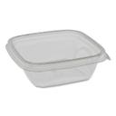 Pactiv EarthChoice PET Clear Recycled Square Base Salad Container, 12 Ounce -- 504 per case