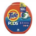 Tide Original Scent Laundry Detergent Pod, 76 count