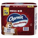 Charmin White 2 Ply Septic Safe Ultra Strong Bathroom Tissue, 220 sheets per roll -- 18 rolls per case