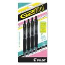 Pilot G2 Mini Black Ink/Barrel 0.7 mm Retractable Fine Gel Pen - 4 per pack -- 1 pack per case
