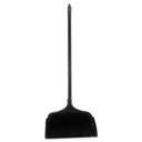 Rubbermaid Commercial Black Polypropylene with Vinyl Coat Lobby Pro Upright Dustpan, 12 1/2 inch