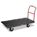 Rubbermaid Commercial Black Platform Truck, 2000 Pound Capacity, 30 x 60 x 7