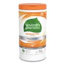 Seventh Generation Multi Surface Disinfecting Wipe, 70 count canister
