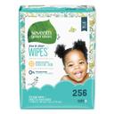 Seventh Generation Unscented White Free and Clear Baby Wipes - 256 per pack -- 1 pack