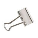 U Brands Silver Medium Binder Clips -- 72 per pack
