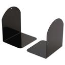 Universal Black Metal Magnetic Bookend, 6 x 5 x 7 inch -- 1 pair