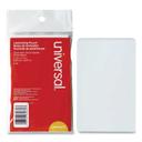 Universal Clear Matte 5 mil Laminating Pouch, 5.5 x 3.5 inch - 25 count per pack -- 1 pack per case