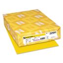 Astrobrights Sunburst Yellow Color Paper, 8.5 x 11 inch - 500 per reem -- 1 reem per case