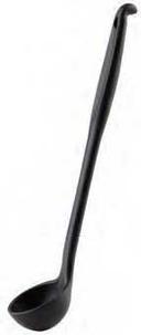 Tablecraft Silicone and Stainless Steel Serving Ladle, 11.25 inch Length