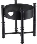 Tablecraft Industrial Collection Black Powder Coated Metal Beverage Dispenser Base Fits for 10090 Dispenser