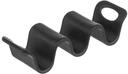 Tablecraft Taco Taxi Black Melamine 2-3 Tacos Holder, 7 x 2 1/4 x 1 5/8 inch