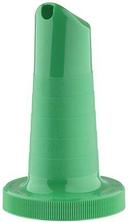 Tablecraft Complete Pourmaster Polyethylene Green One Piece Neck Spout Only