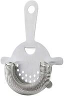 Tablecraft 18/8 Stainless Steel Brushed Finish 4 Prong Strainer