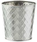 Tablecraft Lattice Collection Stainless Steel Round Cup, 4.25 inch dia x 4.25 inch