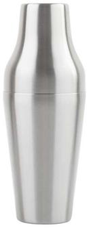Tablecraft 18/8 Stainless Steel Brushed Finish 2 Piece Cocktail Shaker, 20 Ounce