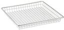 Tablecraft Stainless Steel Wire Square Serving Basket, 9 x 9 x 1 inch