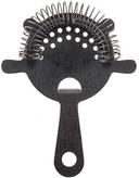 Tablecraft 18/8 Stainless Steel Black Pvd with Random Acid Etch Finish 4-Prong Strainer