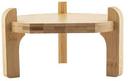 Tablecraft Bamboo Stand for Glass Beverage Dispensers, 10 inch Dia. x 5.75 inch