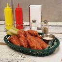 Tablecraft Plastic Forest Green Oval Chicago Basket, 10.5 x 7 x 1.5 inch -- 36 per case