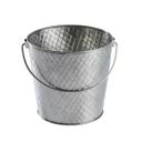 Tablecraft Lattice Collection Round Pail with Handle, 1.25 Gallon Capacity