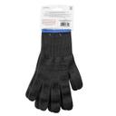 Tablecraft The Protector Large Cut Resistant Blue Cuff Black Glove, 9.875 x 5.125 x 0.125 inch