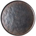 Tablecraft Round Brown Melamine Platter, 16 inch Dia