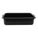 Tablecraft Black Bus Box, 21.75 x 16.75 x 5 inch -- 12 per case