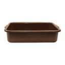 Tablecraft Brown Bus Box, 21.75 x 16.75 x 5 inch -- 12 per case