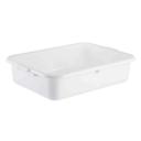 Tablecraft White Bus Box, 21.75 x 16.75 x 5 inch -- 12 per case