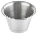 Tablecraft Stainless Steel Tall Flared Sauce Cup, 3 Ounce Capacity -- 12 per case.