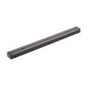 Tablecraft Plastic Black Magnetic Knife Holder, 18 3/8 x 1 5/8 x 7/8 inch