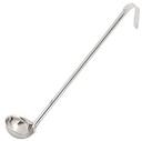 Tablecraft One Piece 1 Ounce Stainless Steel Ladle, 12 inch Length -- 12 per case.