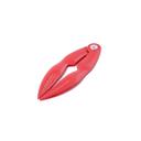 Tablecraft Red Enamel Metal Lobster Cracker, 5.5 x 2 x 0.375 inch