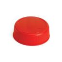 Tablecraft InvertaTop Polyethylene Red 53 mm End Cap for Squeeze Bottles, 2.3125 x 2.3125 x 0.8125 inch - 12 per pack -- 1 pack per case