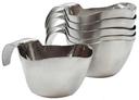 Tablecraft 18/8 Stainless Steel Stackable Gravy Boat, 12 Ounce Capacity