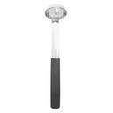 Tablecraft Antimicrobial Black Vinyl Coated Stainless Steel 1 Ounce Ladle with 9 inch Handle, 2.25 x 2 x 10 inch