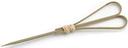 Tablecraft Heart Looped Bamboo Pick, 4.5 inch - 100 count per pack -- 12 packs per case.