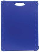 Tablecraft Polypropylene Blue Grippy Cutting Board with TPE Grips, 15 x 20 inch