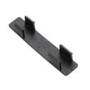 Tablecraft Black with Orange Print Russian Tag for NSF Saferfood Solutions Option Dispenser, 3.625 x 3.375 x 0.9375 inch