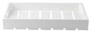 Tablecraft White Full Size Gastronorm Wood Display Crate, 20.87 x 12.75 x 2.75 inch