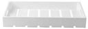 Tablecraft White Third Size Gastronorm Wood Display Crate, 12.75 x 7 x 2.75 inch