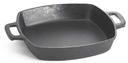 Tablecraft Cast Iron Square Fry Pan, 9.875 x 9.875 x 1.75 inch